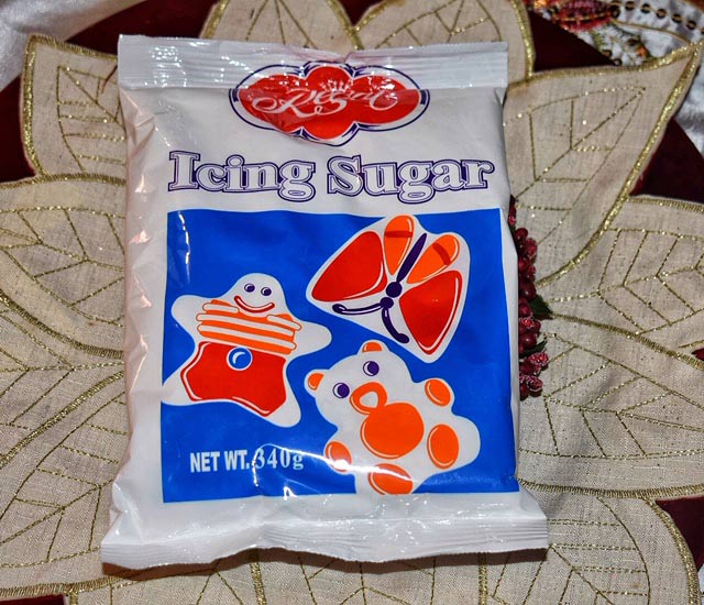 icing sugar